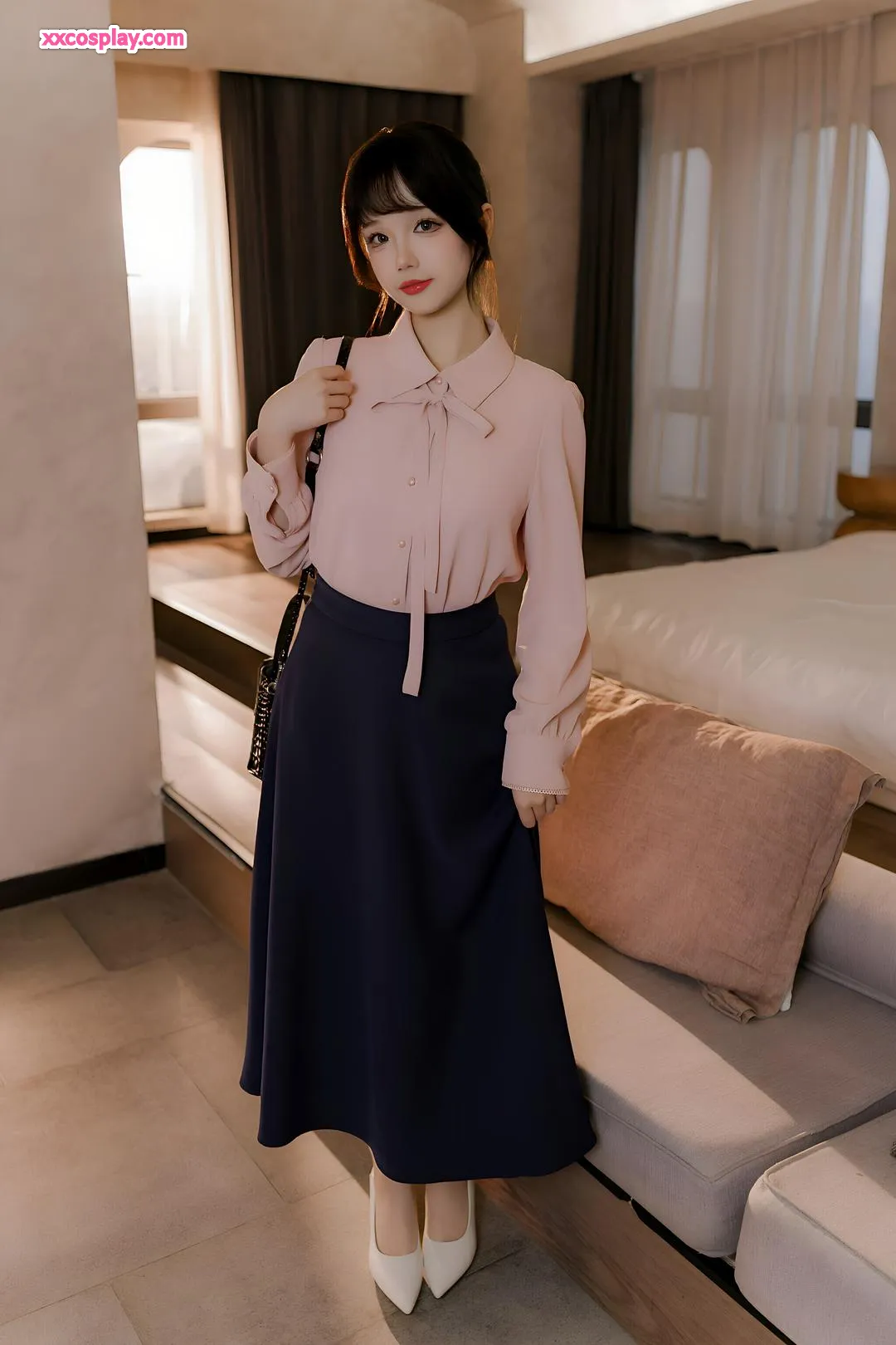 Xue Qing Astra - Flesh Stockings Commuting OL